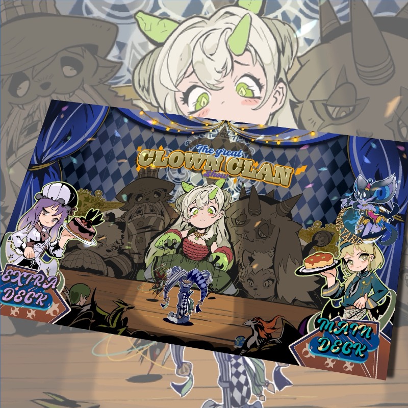 遊戯王！ Clown Clan New Face 600x3 - Door Mat Blank のレビューと価格