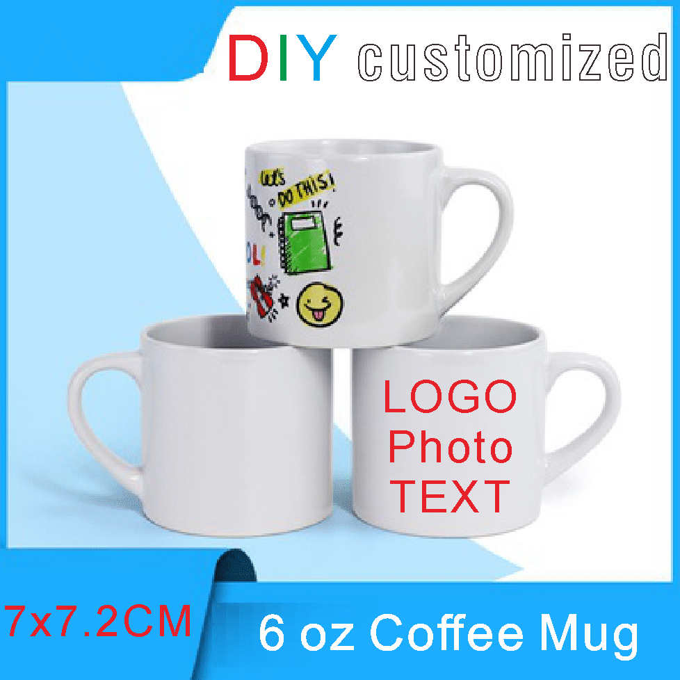175mlの小型コーヒーマグ。DIYでロゴや写真、テキストを - Sublimation Mug White のレビューと価格