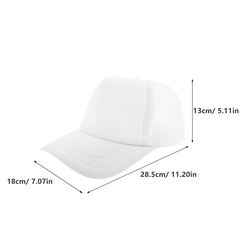 5個入り、無地の野球帽、メッシュバック、昇華プリント対応、D - Hat Sublimation Blank のレビューと価格